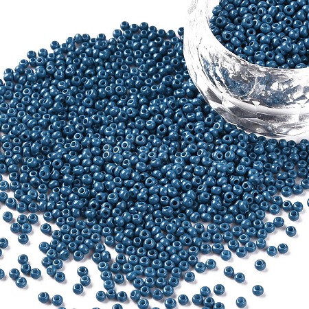 11/0 Grade A Baking Paint Glass Seed Beads X-SEED-N001-A-1013-1