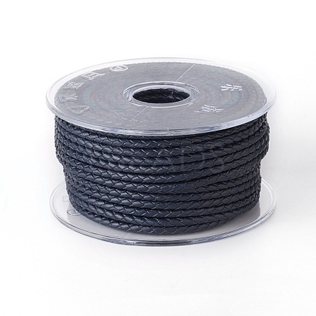 Braided Cowhide Cord WL-I003-3mm-C-14-1