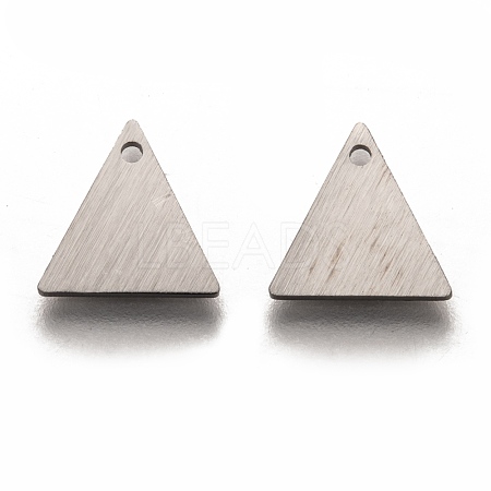 304 Stainless Steel Pendants STAS-O133-04A-P-1