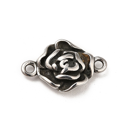 Non-Tarnish 304 Stainless Steel Connector Charms X-STAS-I696-03P-1