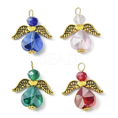 Glass Pendants PALLOY-JF02164-1