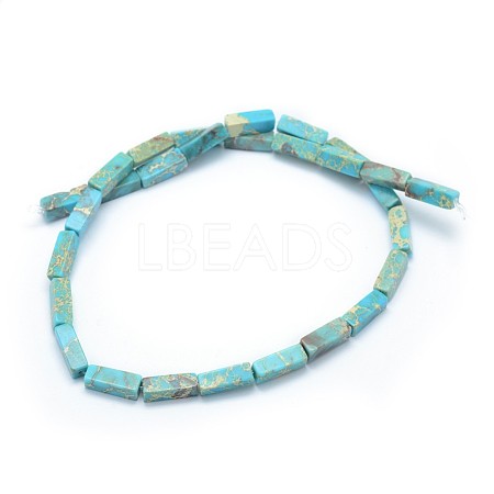 Natural Imperial Jasper Beads Strands X-G-P391-A04-1