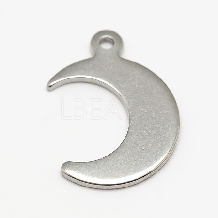 304 Stainless Steel Charms A-STAS-M037-09-1