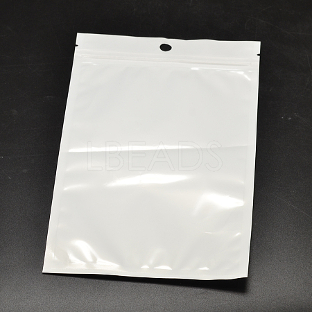 Pearl Film PVC Resealable Packaging Bags OPP-L001-02-14x17cm-1
