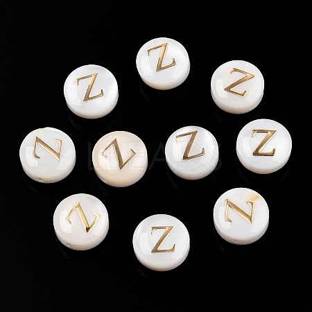 Natural Freshwater Shell Beads SHEL-N036-01Z-1