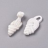 Handmade Chinese Frogs Knots Buttons Sets BUTT-WH0014-25B-2