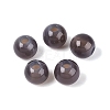 Natural Grey Agate European Beads G-Q602-09C-11-1
