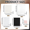 Plant Cotton Dibers & Sponge & Non-woven Fabric Liner Drying Plate for Flower Pressing Water-Absorbing DIY-WH0591-299A-2