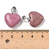 Natural Rhodonite Pendants G-I311-A14-6
