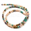 Glass Beads Strands EGLA-A034-M4mm-17-3