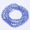 Electroplate Glass Beads Strands EGLA-A034-T10mm-A17-2