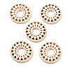 Wood Crystal Ball Display Bases WOOD-A023-01A-1