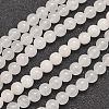 Natural Round White Jade Bead Strands X-G-P070-01-10mm-2