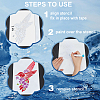 1 Set PET Hollow Out Drawing Painting Stencils DIY-MA0003-27-4