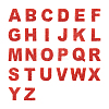 Alphabet Rhinestone Patches FW-TAC0001-01A-14