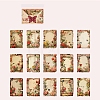 30 Sheets 6 Styles Vintage Flower Butterfly Scrapbook Paper Pads PW-WG23099-02-1