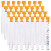 150Pcs Plastic Sewing Needle Organizers Tubes with Cap CON-CA0001-037A-1