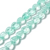 Transparent Glass Beads Strand GLAA-F112-03B-1