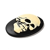 Halloween Opaque Resin Cabochons CRES-F023-03-3