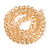 Electroplate Glass Beads Strands EGLA-A034-T2mm-A30-3