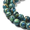 Synthetic Malachite Dyed Beads Strands G-P507-02A-09-4