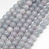 Natural Yellow Jade Beads Strands G-G598-4mm-YXS-08-1