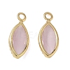Brass & Cat Eye Pendants CE-CBA3C0B-01G-1