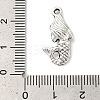 Tibetan Style Alloy Mermaid Pendants TIBEP-Q043-223-RS-3