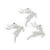 Rack Plating Alloy Crystal Rhinestone Pendants RB-L036-VF870-1-3