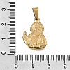 Religion 304 Stainless Steel Pendants STAS-G400-02G-04-3