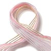 Polyester and Nylon Ribbon Sets DIY-Z029-01G-3