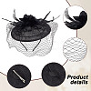 2 Sets 2 Colors  Mesh Veil Hair Bands MRMJ-GA0001-24-4