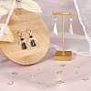 24 Pairs 4 Style Brass Leverback Earring Findings DIY-CN0002-60-4