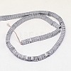 Electroplate Non-magnetic Synthetic Hematite Heishi Beads Strands G-J171B-3x3mm-02-2