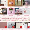 3 Sheets 3 Styles PVC Waterproof Decorative Stickers DIY-WH0404-508-3