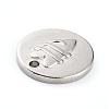 304 Stainless Steel Pendants STAS-G242-17P-3