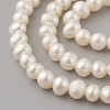 Natural Cultured Freshwater Pearl Beads Strands PEAR-G007-33-3