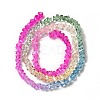 Transparent Glass Bead Strands GLAA-H023-02B-3