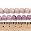 Natural Kunzite Beads Strands G-L478-11-8mm-01-4