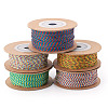 5 Rolls 5 Colors 18-Ply Cotton Twisted Cord OCOR-TA0003-75-2