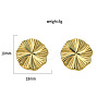 304 Stainless Steel Stud Earrings FS-WGCA6E2-01-4