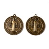 Tibetan Style Alloy Big Pendants X-TIBEP-A17171-AB-FF-3