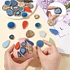 Mosaic Tiles Porcelain Cabochons DIY-YWC0009-01A-5