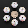 Opaque Acrylic Beads X-MACR-S370-18mm-01-5