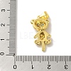 Brass Micro Pave Cubic Zirconia Pendants KK-Z042-16G-03-3