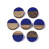 Resin & Wood Cabochons RESI-S358-70-H28-1