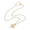 3Pcs 3 Styles 304 Stainless Steel Cuboid Link Chain Macrame Pouch Empty Stone Holder Necklace Making NJEW-JN05199-5