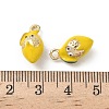 Alloy Enamel Pendants FIND-C074-02C-3