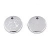 Non-Tarnish 316 Surgical Stainless Steel Charms STAS-S116-418H-P-3