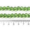 Transparent Glass Beads EGLA-A035-T8mm-D11-5